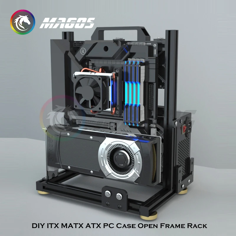 DIY 게이머 캐비닛 MOD ITX MATX PC 케이 - Pc Gaming Center 리뷰 및 가격